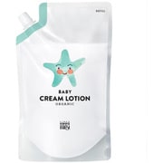 ベビークリームローションレフィル 380ml [オーガニック 新生児から 天然由来100％ 親子で使える]