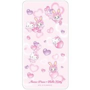 USB/USB Type-C 4000mAh リチウムイオンポリマー充電器 2.1A メゾ・ピアノ×ハローキティ エンジェル SANCL-02A