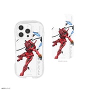 iPhone16 Pro 対応 クリスタルクリアケース 機動戦士Gundam GQuuuuuuX 赤いガンダム GD-152B