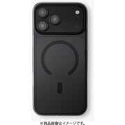 iPhone 17 Pro Max用 ケース インビジブルエア クリスタルブラック INVM17P69B-RE