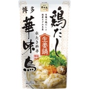 水たき料亭 博多華味鳥 鶏だし 生姜鍋 600g