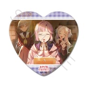 SYNC-HNS7HKB-OL ラブライブ！蓮ノ空女学院スクールアイドルクラブ 第7弾 ハート型缶バッジ デザインOL