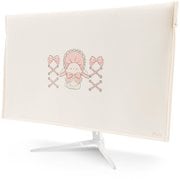 モニターカバー 布 リボンうさぎ PXMC003-O