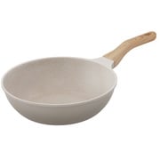 ナチュかるフライパン炒め鍋 26cm IHガス火両用 グレイッシュモカ NTL-W26MO