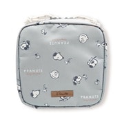 SPCQ-599 PEANUTS たっぷりメイクポーチ Dusky palette グレー