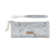 SPCQ-601 PEANUTS 歯ブラシポーチ Dusky palette グレー
