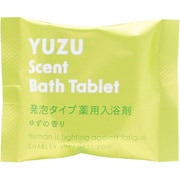 発泡タイプ薬用入浴剤 アワアワ【医薬部外品】 ゆず [薬用入浴剤 医薬部外品 バスタブレット]