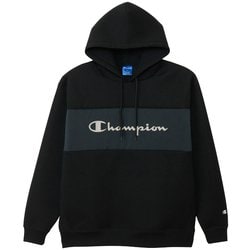 フーデッドスウェットシャツ メンズ パーカー ブラック Lサイズ C3-CS110