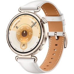 HUAWEI WATCH GT 6 41mm White 1.32インチAMOLEDディスプレイ 64GBストレージ 最大14日間駆動 GPSスマートウォッチ KSU-B19-WH