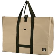ビッグバッグ 収納ケース付き バックル付き 70L カーキ＆ブラック 大型収納 トートバッグ UE-667