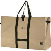 ビッグバッグ 収納ケース付き バックル付き 170L カーキ＆ブラック 大型収納 トートバッグ UE-669