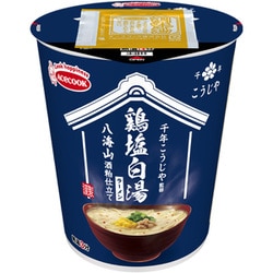 【限定】 千年こうじや監修 八海山酒粕仕立て 鶏塩白湯ラーメン 60g