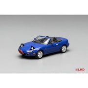 M60202L 1/64 Mazda MX-5 Miata （NA） 左ハンドル Laguna Blue [ダイキャストミニカー]