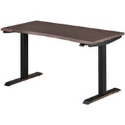 GENTLER（ジェントラー）電動昇降デスク 幅120cm ワークデスク PCデスク ゲーミングデスク 昇降 ブラウン スモーキーグレージュ ブラック 黒 KWD-670 KGBK