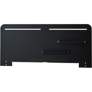 Fit-in Desk（フィットインデスク）デスクパネル マグネット パネル 仕切板 フック 収納 電動昇降デスク 電動スタンディングデスク 学習机 勉強机 スチール ブラック 黒 FDA-413 BK