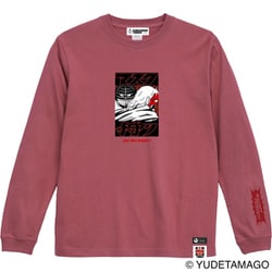 キン肉マン ロングスリーブTシャツ マスク狩り ハンティングレッド XLサイズ