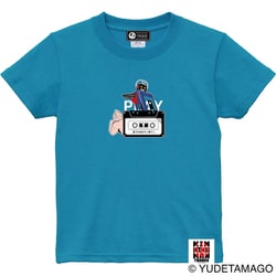 キン肉マン kids Tシャツ 超人大全集 1 ターコイズ 120cm