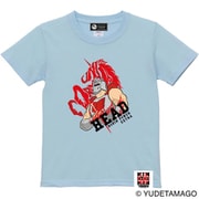 キン肉マン kids Tシャツ ユニコーンヘッド ライトブルー 160cm