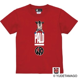 キン肉マン kids Tシャツ PALO レッド 140cm