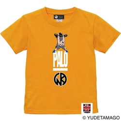 キン肉マン kids Tシャツ PALO ゴールド 120cm