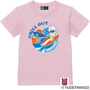 キン肉マン kids Tシャツ ミートサーフ Bピンク 160cm