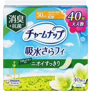 チャームナップ 吸水さらフィ 安心の少量用 消臭タイプ 23cm 40枚 [軽度ライナー]
