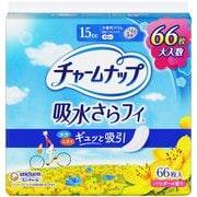 チャームナップ 吸水さらフィ 少量用 スリム 19cm 66枚 [軽度ライナー]