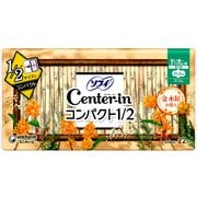 ソフィ センターイン コンパクト 1/2 キンモクセイの香り 多い昼用 羽つき スリム 22枚 [生理用ナプキン]