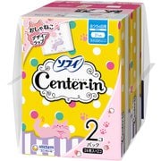 ソフィ センターイン ふわふわタイプ ふつうの日 羽なし 24枚×2コ [生理用ナプキン]