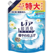 レノア 超消臭1WEEK 柔軟剤 極やわ仕上げ ふんわりシャボンの香り 詰め替え 特大 770ml