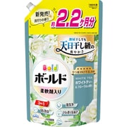 ボールド 柔軟剤入り 洗濯洗剤 液体 ホワイトティー＆フローラルの香り 詰め替え ウルトラジャンボ 1580g