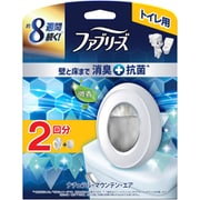 ファブリーズ 消臭芳香剤 トイレ用 壁と床まで消臭＋抗菌 ナチュラル・マウンテン・エア 詰め替え入り 本体ケース 6.3ml×1個＋詰め替え 6.3ml×1個
