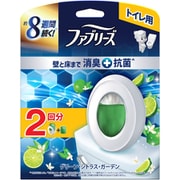 ファブリーズ 消臭芳香剤 トイレ用 壁と床まで消臭＋抗菌 グリーン・シトラス・ガーデン 詰め替え入り 本体ケース 6.3ml×1個＋詰め替え 6.3ml×1個