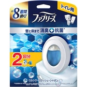 ファブリーズ 消臭芳香剤 トイレ用 壁と床まで消臭＋抗菌 ウルトラ・フレッシュ・シャボン 詰め替え入り 本体ケース 6.3ml×1個＋詰め替え 6.3ml×1個