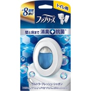 ファブリーズ 消臭芳香剤 トイレ用 壁と床まで消臭＋抗菌 ウルトラ・フレッシュ・シャボン 詰め替え入り 本体ケース 6.3ml