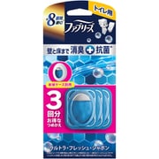 ファブリーズ 消臭芳香剤 トイレ用 壁と床まで消臭＋抗菌 ウルトラ・フレッシュ・シャボン 詰め替えパック 6.3ml×3個