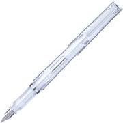 限定 TUZU ADJUST 万年筆 Glassy クリスタルホワイト F(細字) 110561201