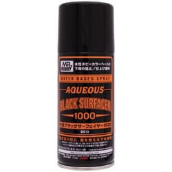 B613 水性ブラックサーフェイサー 1000 スプレー [プラモデル用塗料]