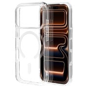 iPhone 17 Pro用 ハイブリッドケース RHINOX 衝撃吸収 MIL規格 磁力充電 クリア 表面硬度5H 9274IP5BHAMCL