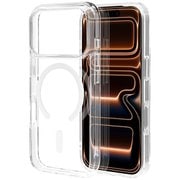iPhone 17 Pro用 ハイブリッドケース RHINOX 衝撃吸収 MIL規格 磁力充電 クリア 表面硬度5H 9274IP5BHAMCL