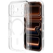 iPhone 17 Pro用 ハイブリッドケース RHINOX 衝撃吸収 MIL規格 極限保護 精密設計 磁力充電 クリア 表面硬度5H 9277IP5BHAMLCL