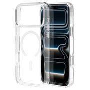 iPhone 17 Pro Max用 ハイブリッドケース RHINOX 衝撃吸収 MIL規格 磁力充電 クリア 表面硬度5H 9278IP5DHAMCL