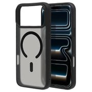 iPhone 17 Pro Max用 ハイブリッドケース RHINOX 衝撃吸収 MIL規格 磁力充電 ブラック フロストブラック 表面硬度2H 9279IP5DHAMBKFB