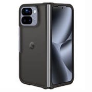 Google Pixel 10 Pro Fold用 ハイブリッドケース マット仕様 指紋防止 TPU＋ポリカーボネート ワイヤレス充電対応 ブラック×フロストブラック 9216P10PFHPFBK