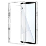 Xperia 10 VII用 ソフトケース TPU 耐衝撃吸収 クリア 透明 1.4mm 9233XP107TPCL