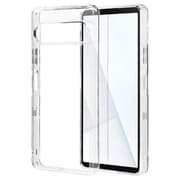 Xperia 10 VII用 ハイブリッドケース 衝撃吸収 クリア TPU＋PC 9234XP107HPCL