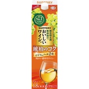 酸化防止剤無添加のおいしいワイン。琥珀のコク 1.8L [白ワイン]
