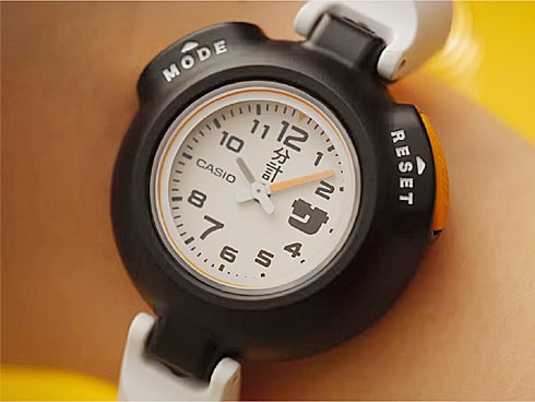 CASIO サ時計 ブラック カシオより、クラウドファンディングで約2,200台が9分ほどで完売