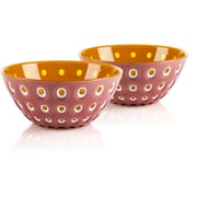 12cm ボウル 2個セット Le Murrine モーブ/キャラメル 279412291