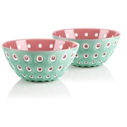 12cm ボウル 2個セット Le Murrine マッチャグリーン/モーブ 279412293